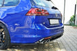 Maxton Design Rear Splitter VW GOLF MK7 R ESTATE (without a vertical bar)