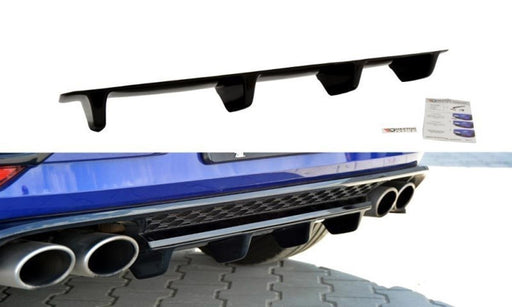 Maxton Design Rear Splitter VW GOLF VII R