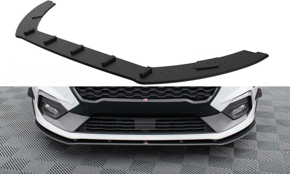 Maxton Design Racing Durability Front Splitter Ford Fiesta Mk8 ST / ST-Line