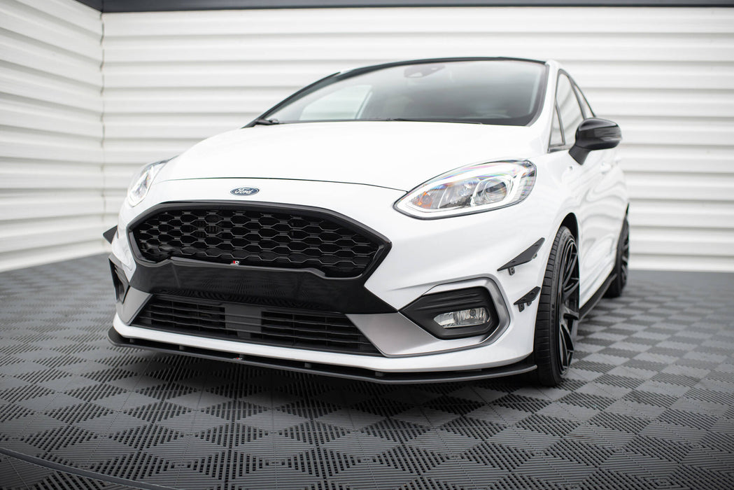 Maxton Design Racing Durability Front Splitter Ford Fiesta Mk8 ST / ST-Line