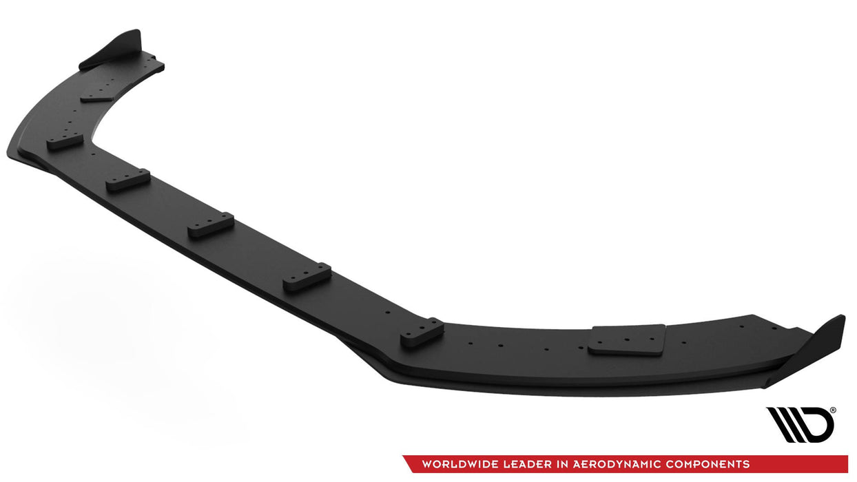 Maxton Design Racing Durability Front Splitter + Flaps Ford Fiesta Mk8 ST / ST-Line