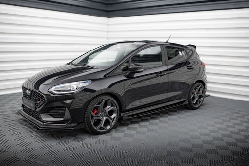 Maxton Design Racing Durability Side Skirts Diffusers + Flaps Ford Fiesta Mk8 ST / ST-Line