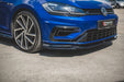 Maxton Design Front Splitter V.9 VW Golf 7 R / R-Line Facelift