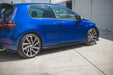 Maxton Design Side Skirts Diffusers V.4 VW Golf 7 R / R-Line Facelift