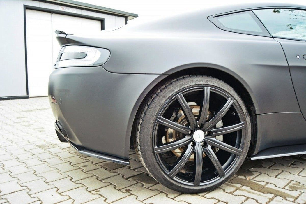 Maxton Design REAR SIDE SPLITTERS ASTON MARTIN V8 VANTAGE