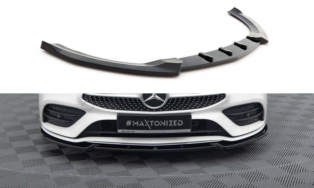 Maxton Design Front Splitter V.2 Mercedes-Benz CLA A35 AMG / AMG-Line C118