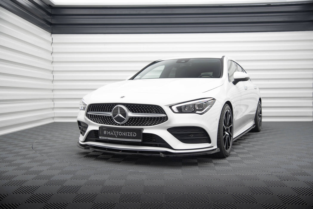 Maxton Design Front Splitter V.2 Mercedes-Benz CLA A35 AMG / AMG-Line C118