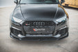 Maxton Design Front Splitter V.3 Audi RS3 8V FL Sportback