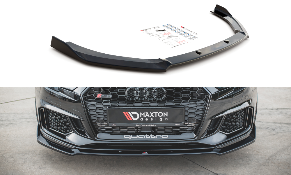 Maxton Design Front Splitter V.3 Audi RS3 8V FL Sportback