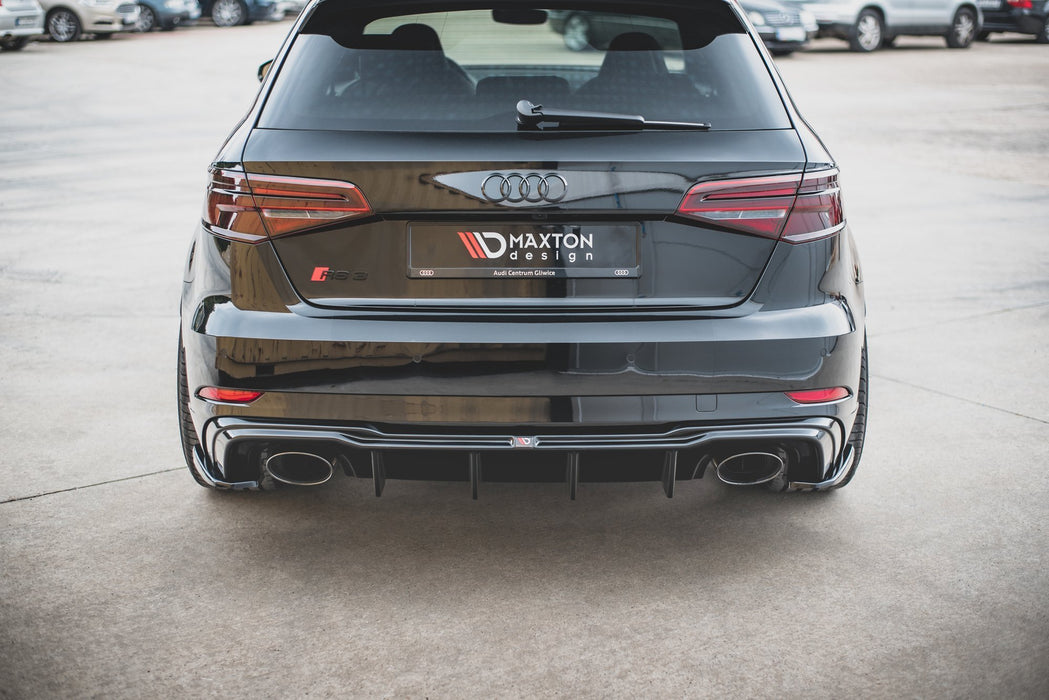 Maxton Design Rear Side Splitters V.2 Audi RS3 8V Sportback Facelift