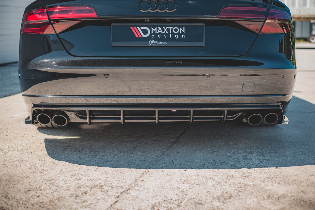 Maxton Design Rear Valance Audi S8 D4 Facelift