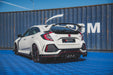 Maxton Design Racing Durability Rear Valance Honda Civic X Type R