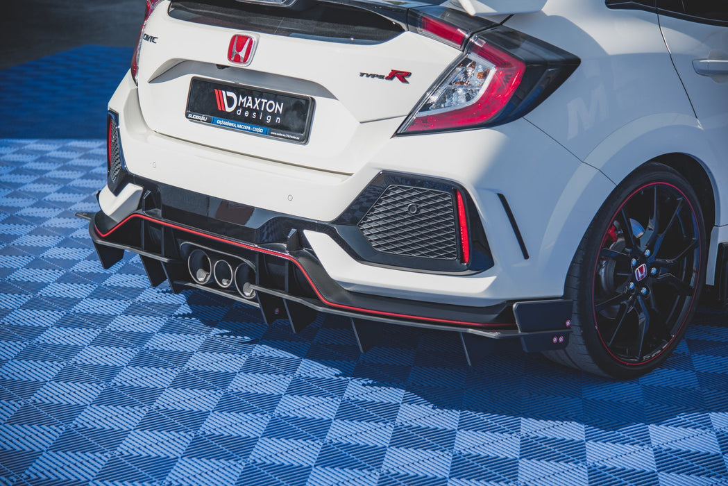 Maxton Design Racing Durability Rear Valance Honda Civic X Type R