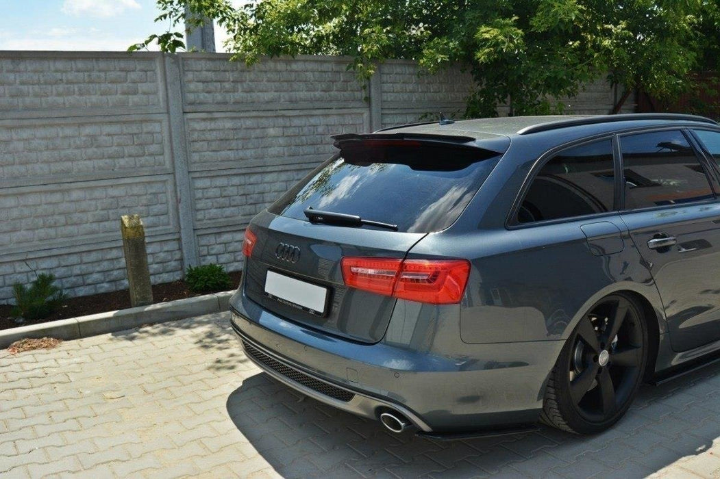 Maxton Design REAR SIDE SPLITTERS AUDI A6 C7 S-LINE AVANT