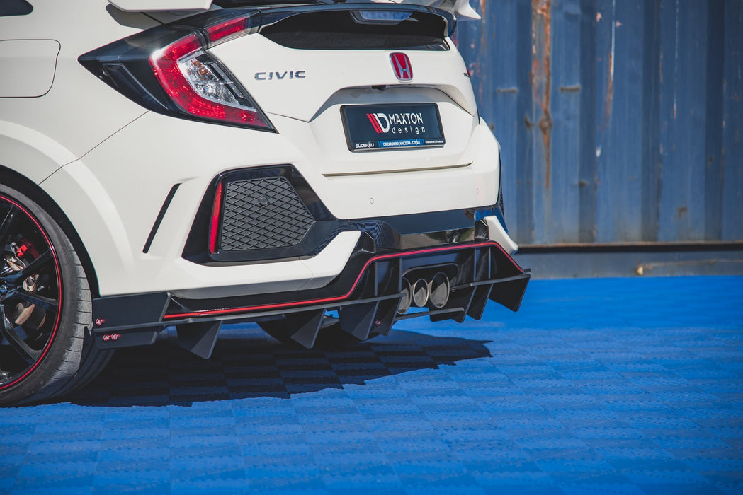 Maxton Design Racing Durability Rear Valance Honda Civic X Type R