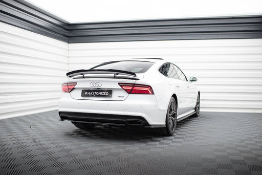 Maxton Design REAR SIDE SPLITTERS AUDI A7 S-LINE (FACELIFT)