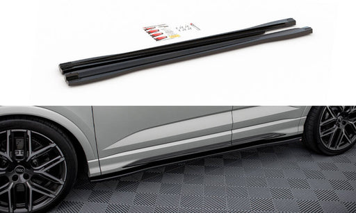 Maxton Design Side Skirts Diffusers Audi RSQ3 / Q3 S-Line F3