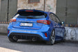 Maxton Design Rear Valance With Exhaust Ford Focus ST-Line Mk4