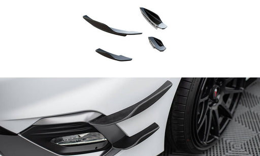 Maxton Design Front Bumper Wings (Canards) V.2 Ford Fiesta Mk8 ST / ST-Line