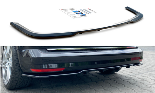 Maxton Design Rear Splitter (with vertical bars) Volkswagen Caddy Mk. 4