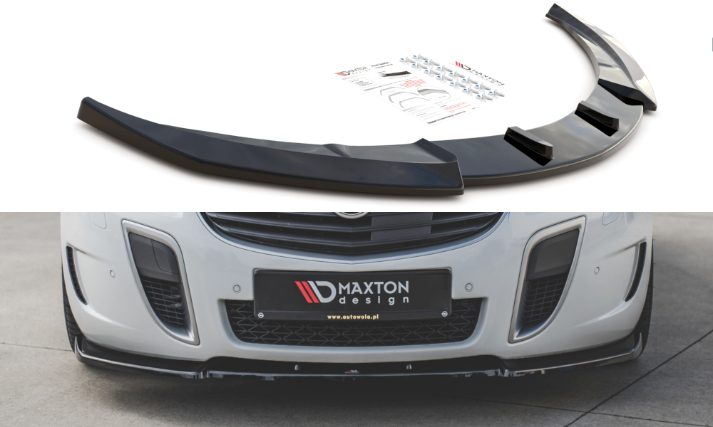 Maxton Design Front Splitter V.1 Opel Insignia Mk. 1 OPC Facelift