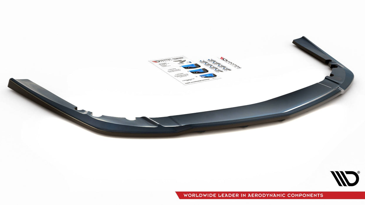 Maxton Design Rear Splitter (with vertical bars) Opel Insignia Mk. 1 OPC Facelift