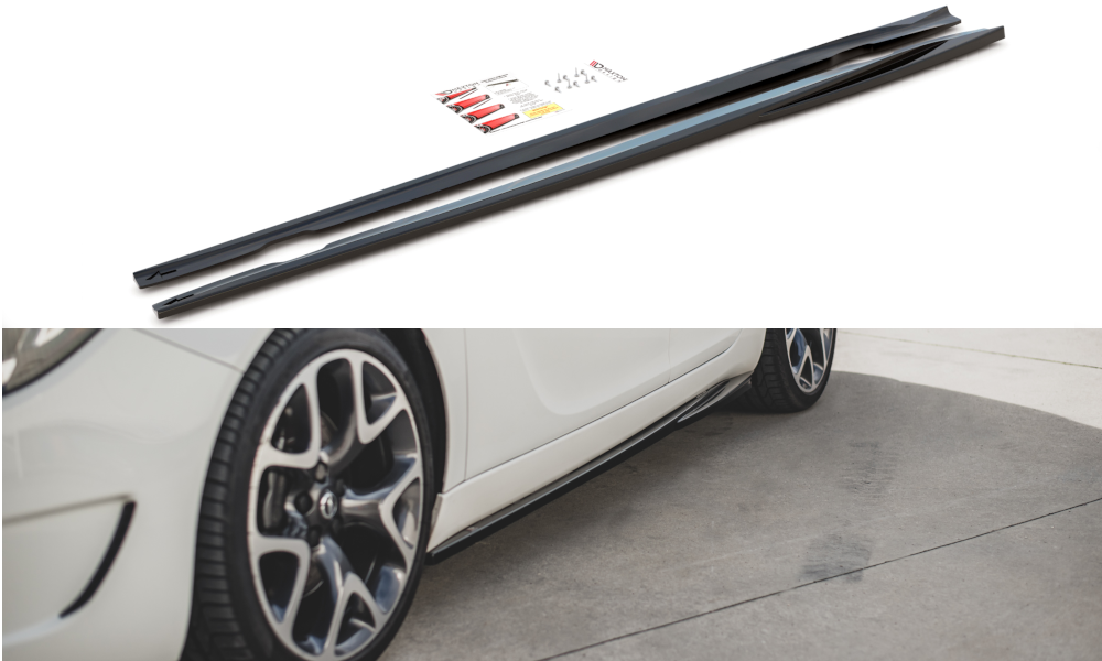 Maxton Design Side Skirts Diffusers Opel Insignia Mk. 1 OPC