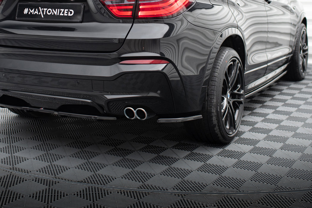 Maxton Design REAR SIDE SPLITTERS for BMW X4 M-PACK