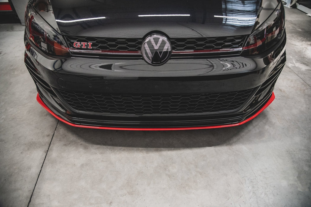 Maxton Design Front Splitter VW Golf 7 GTI TCR