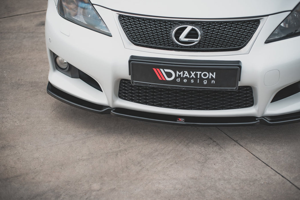 Maxton Design Front Splitter V.1 Lexus IS F Mk2