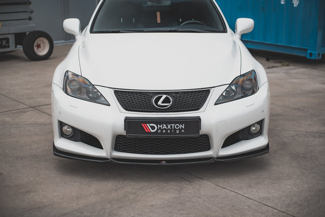 Maxton Design Front Splitter V.2 Lexus IS F Mk2