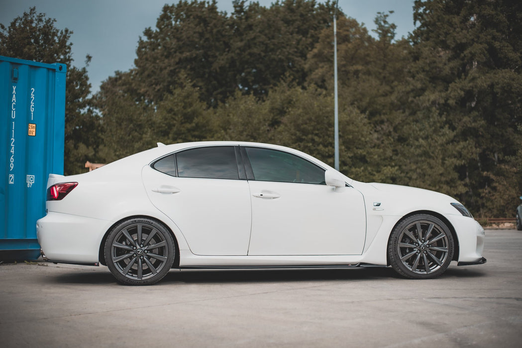 Maxton Design Side Skirts Diffusers Lexus IS F Mk2