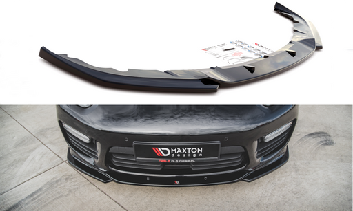 Maxton Design Front Splitter V.2 Porsche Panamera Turbo 970 Facelift