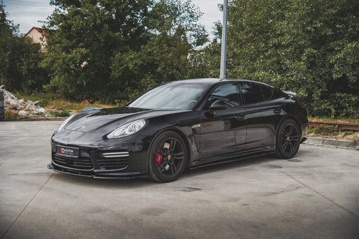 Maxton Design Side Skirts Diffusers V.2 Porsche Panamera Turbo 970 Facelift