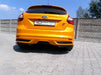 Maxton Design Rear Side Splitters Ford Focus ST Mk3 Hatchback