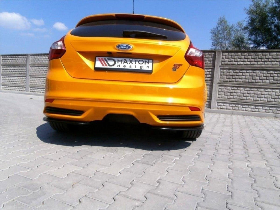 Maxton Design Rear Side Splitters Ford Focus ST Mk3 Hatchback