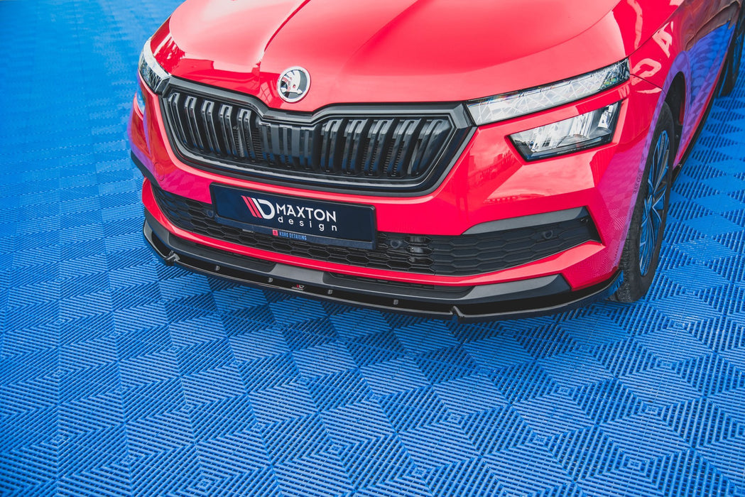 Maxton Design Front Splitter V.2 Skoda Kamiq