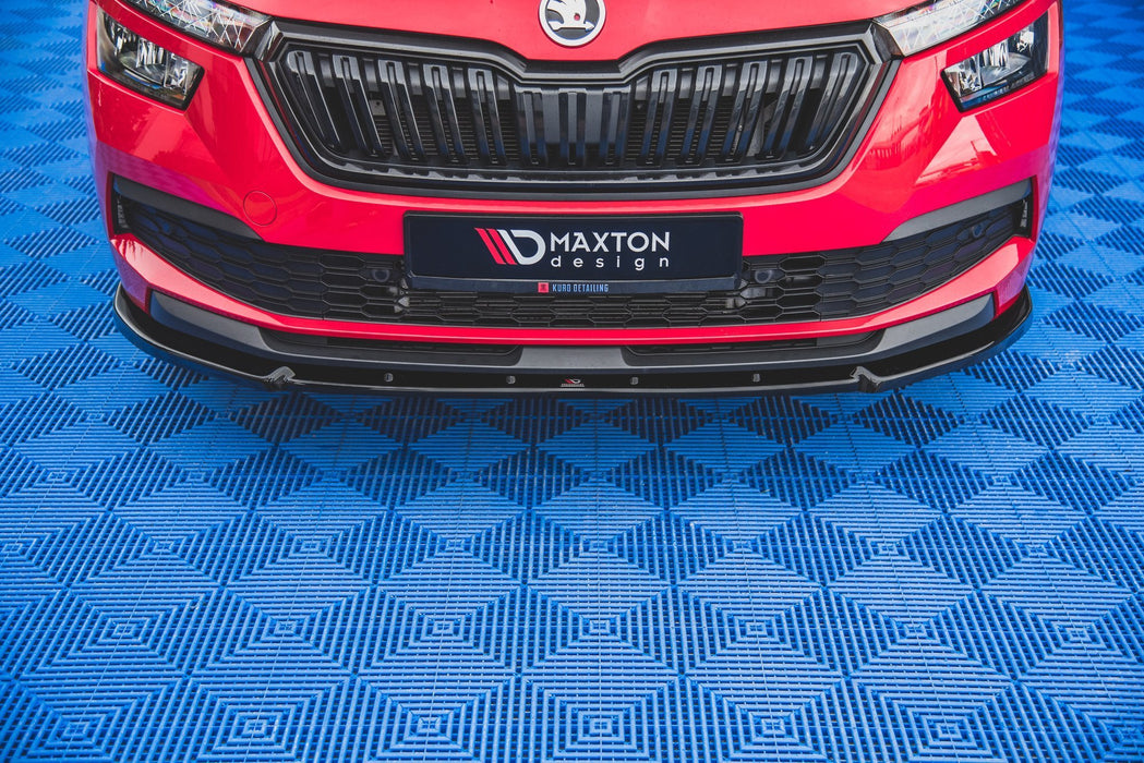 Maxton Design Front Splitter V.2 Skoda Kamiq