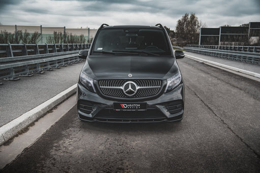 Maxton Design Front Splitter V.1 Mercedes-Benz V-Class AMG-Line W447 Facelift