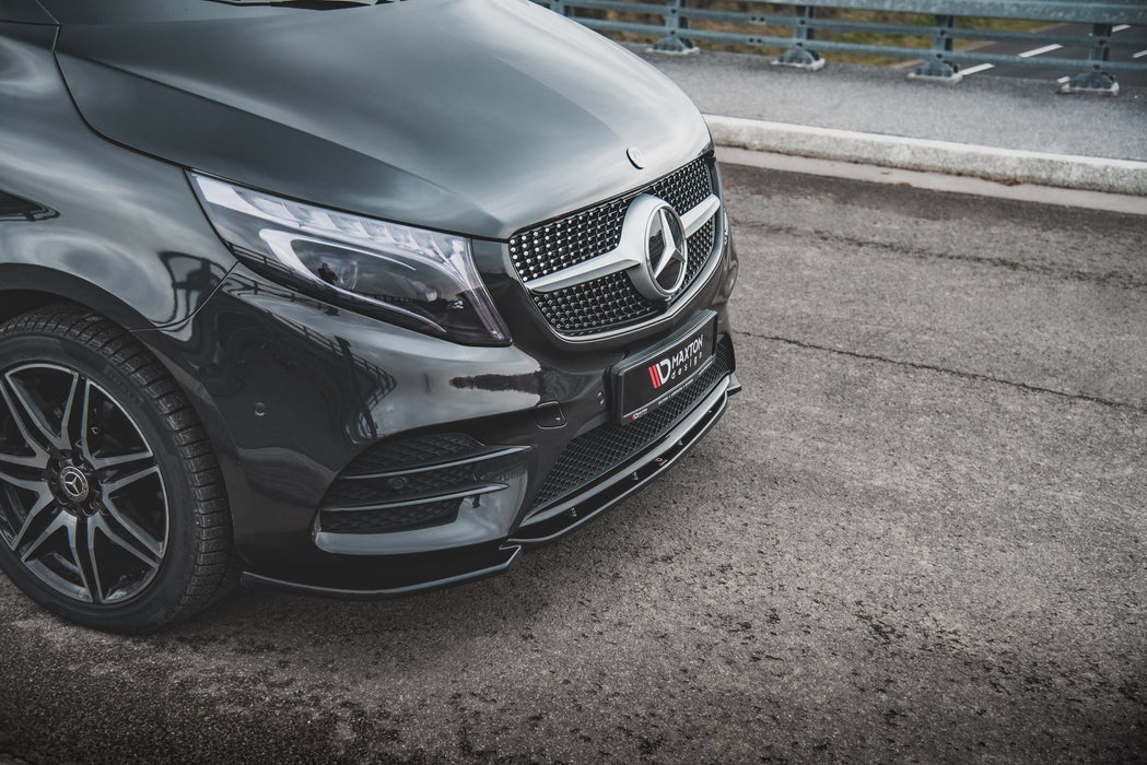 Maxton Design Front Splitter V.1 Mercedes-Benz V-Class AMG-Line W447 Facelift