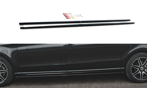 Maxton Design Side Skirts Diffusers Mercedes-Benz V-Class Long AMG-Line W447 Facelift