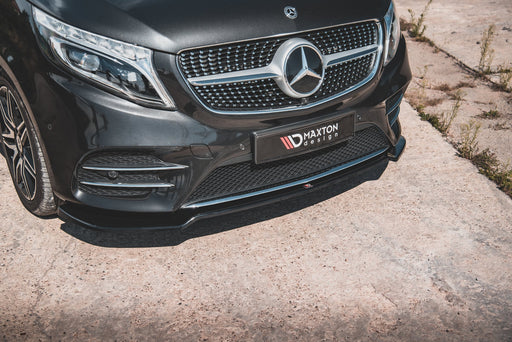 Maxton Design Front Splitter V.4 Mercedes-Benz V-Class AMG-Line W447 Facelift