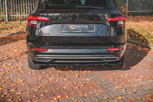 Maxton Design Rear Splitter Skoda Karoq Sportline