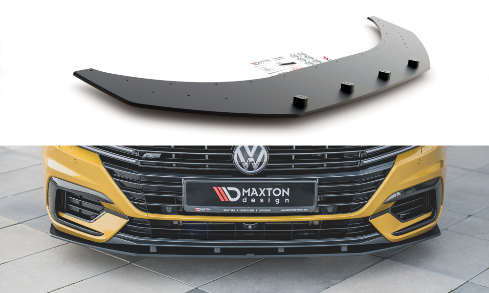 Maxton Design Racing Durability Front Splitter Volkswagen Arteon R-Line