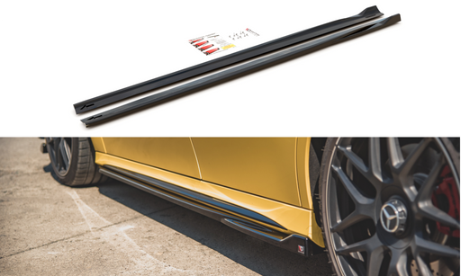 Maxton Design Side Skirts Diffusers Mercedes-AMG A 45 S W177