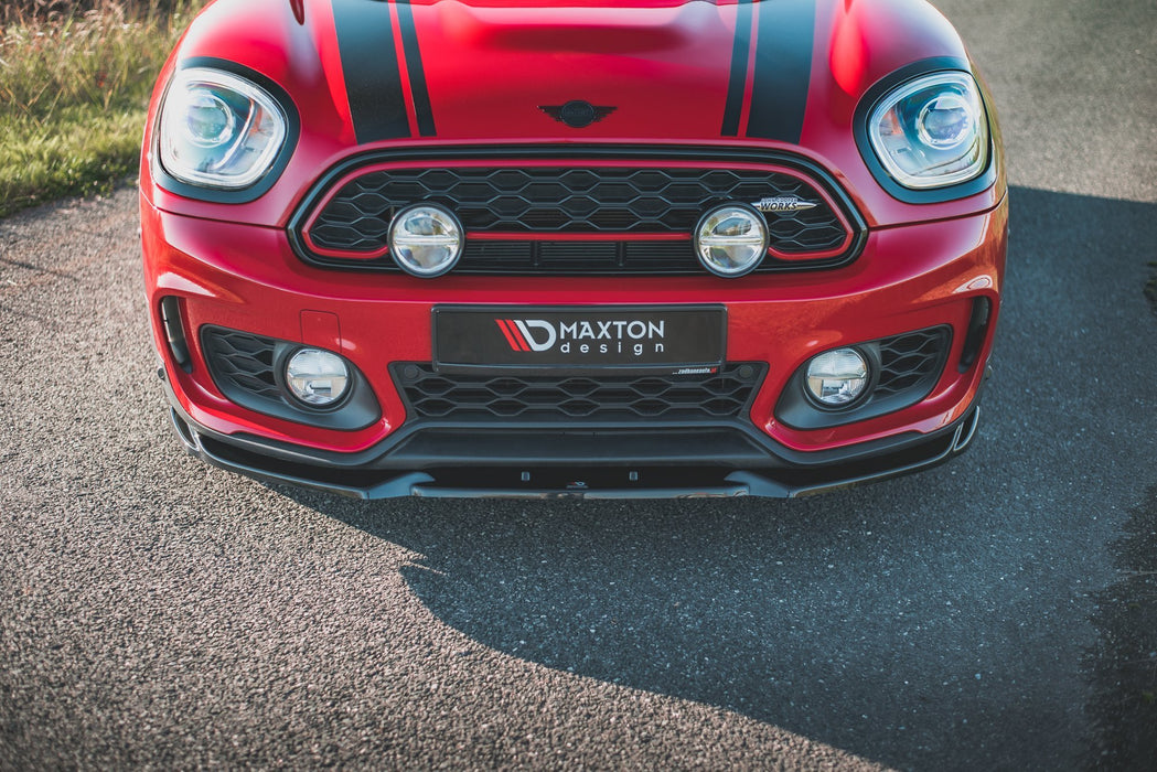 Maxton Design Front Splitter V.1 Mini Countryman Mk2 F60 JCW