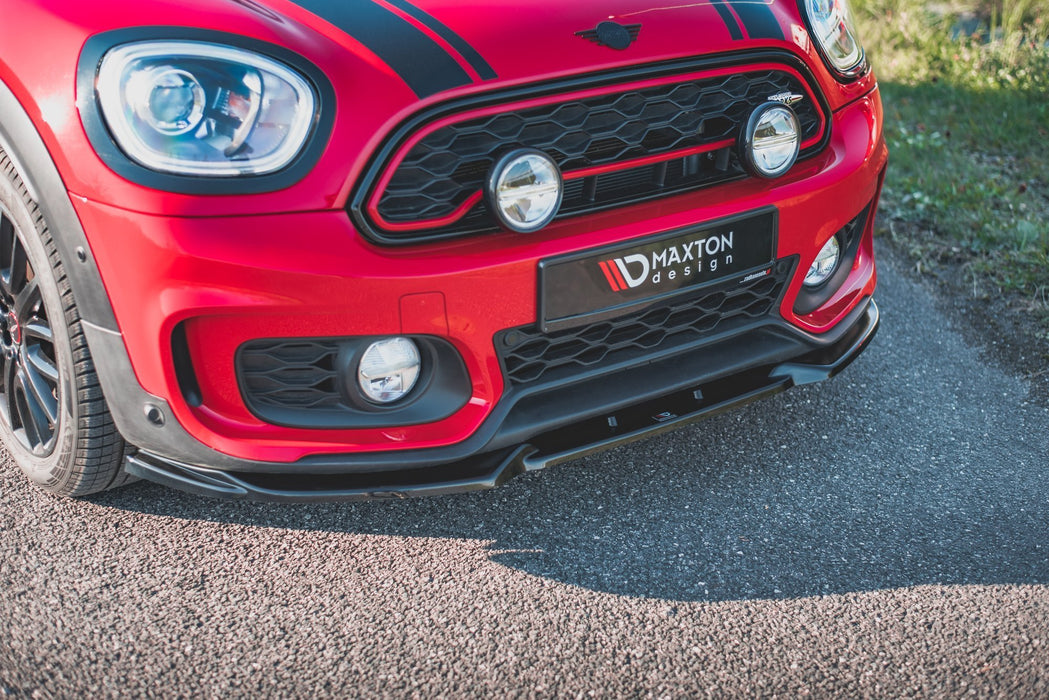 Maxton Design Front Splitter V.1 Mini Countryman Mk2 F60 JCW