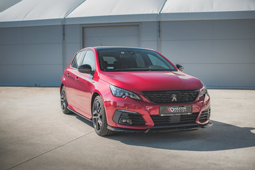 Maxton Design Front Splitter V.1 Peugeot 308 GT Mk2 Facelift