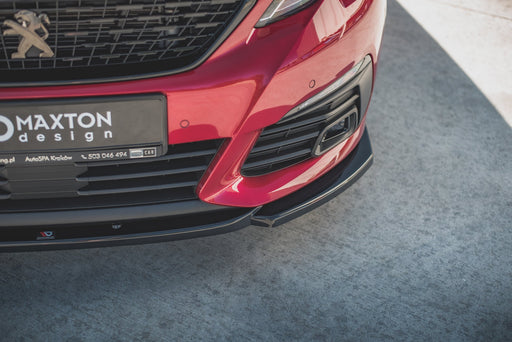 Maxton Design Front Splitter V.2 Peugeot 308 GT Mk2 Facelift