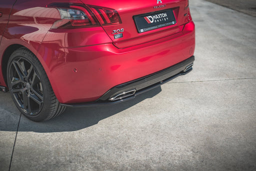 Maxton Design Rear Splitter Peugeot 308 GT Mk2 Facelift